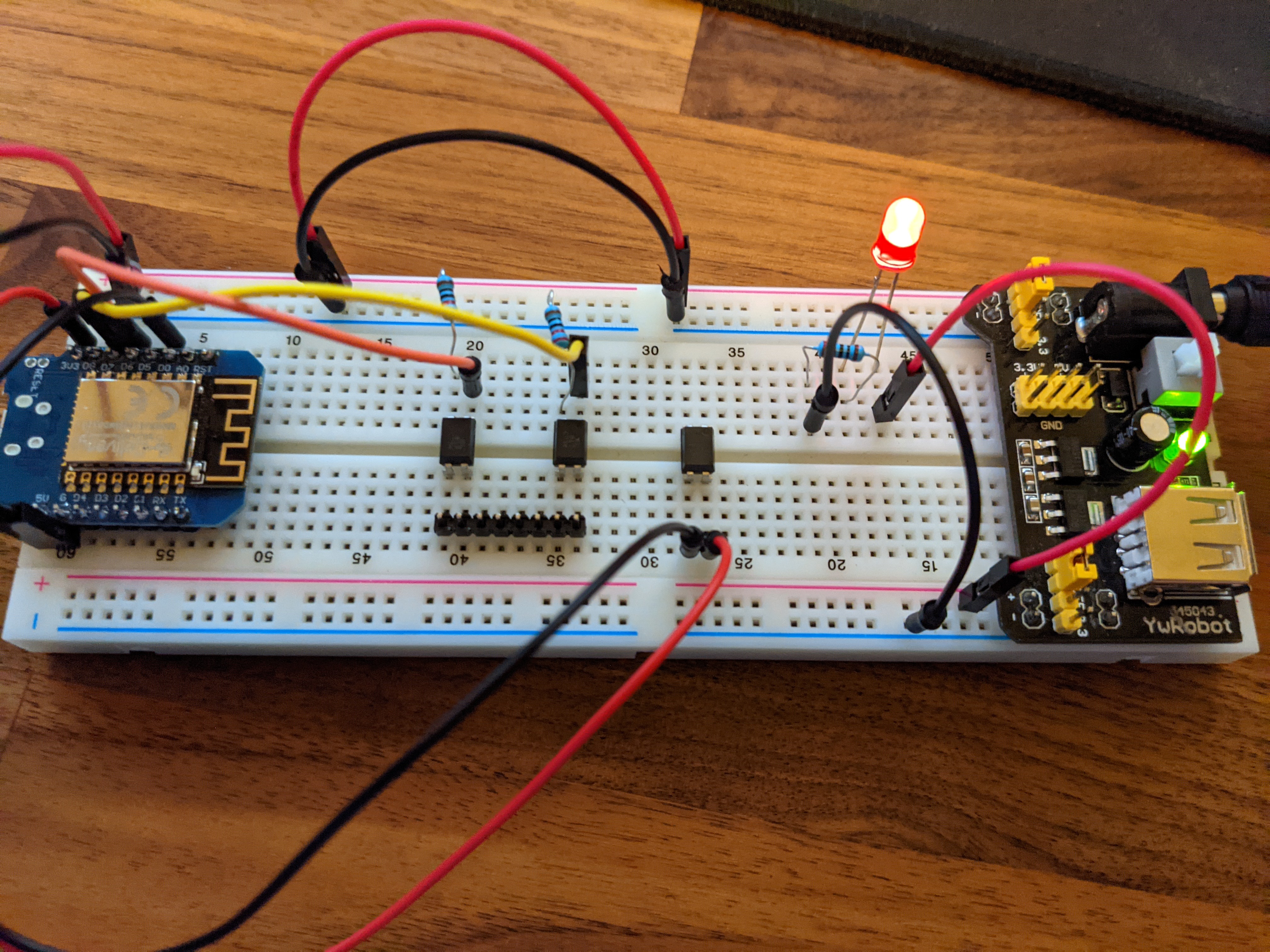 Prototype on Breadboard
